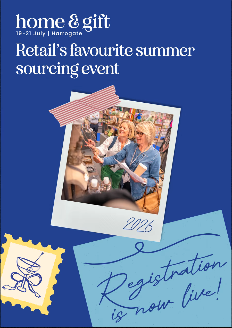 Home & Gift registration announcement post
